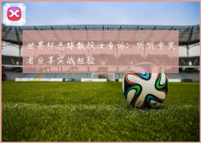 世界杯总球数投注专访:听听中奖者分享实战经验
