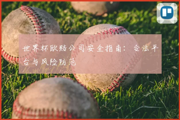 世界杯欧赔公司安全指南：合法平台与风险防范