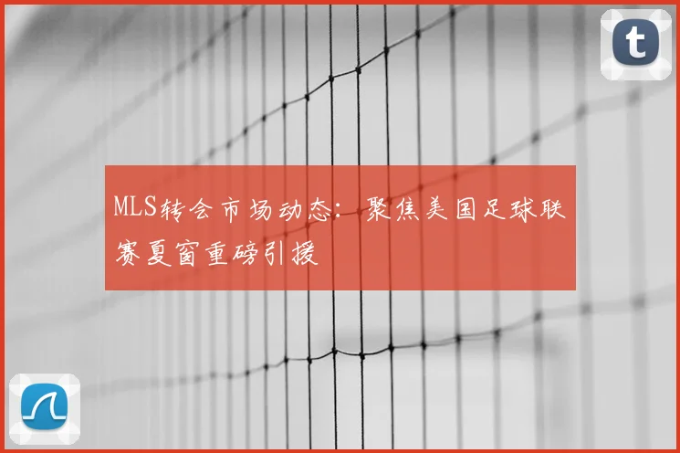 MLS转会市场动态：聚焦美国足球联赛夏窗重磅引援